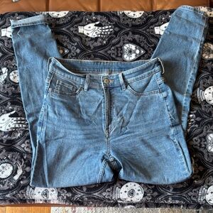 H&M Denim Blue Straight Leg Jeans